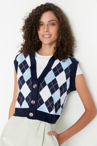 Vest - Marineblauw