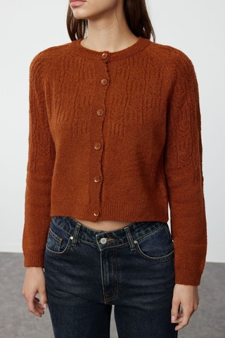 Vest - Bruin