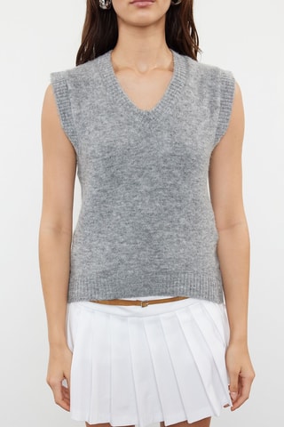 Mouwloos Vest - Grijs