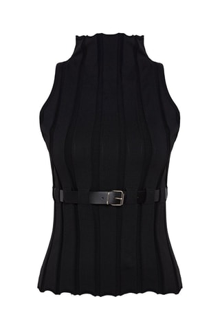 Mouwloos vest - Zwart