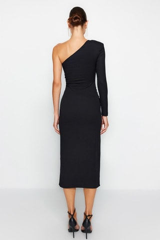 Vestido justo - Preto