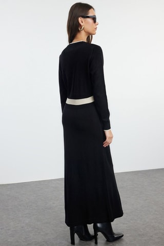 Vestido comprido - Preto