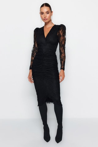 Vestido de noite Preto