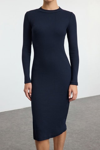 Vestido midi - Azul