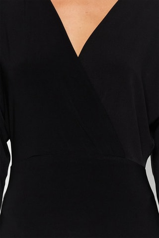 Vestido justo Preto