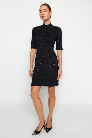 Vestido direito - Preto 