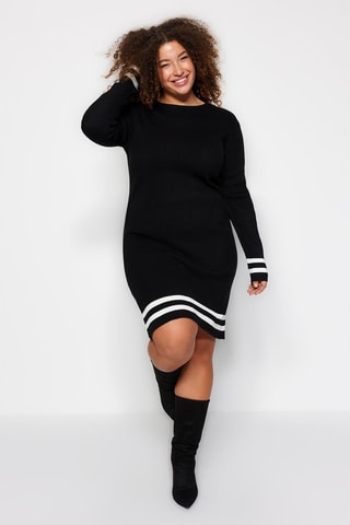 Vestido-camisola - Preto