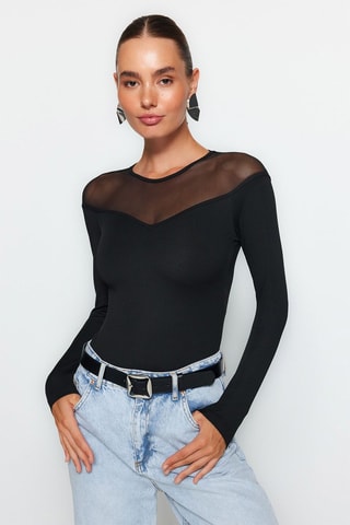 Body slim - Azul-marinho