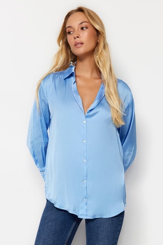Camisa - Azul-celeste