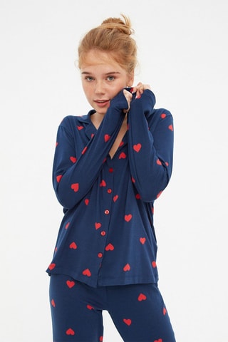 Pijama - Azul-marinho