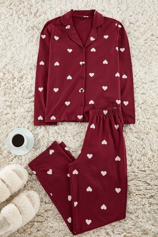 Pijama - Bordô