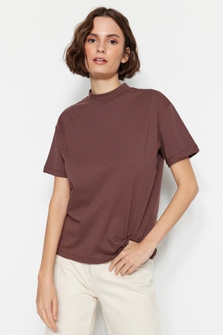 2 t-shirts - Castanho e bege