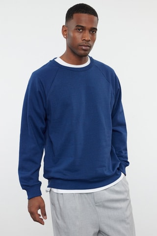 Sweat oversize - Azul-marinho