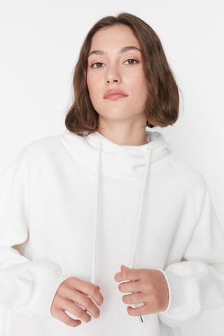 Sweater met Capuchon Wit