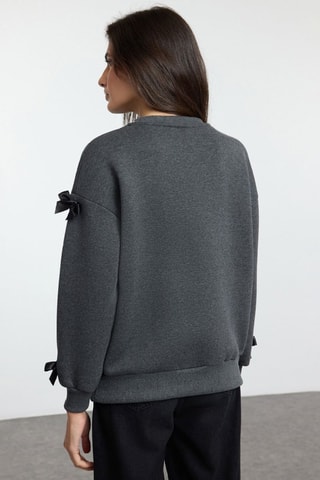Sweat oversize - Antracite mesclado