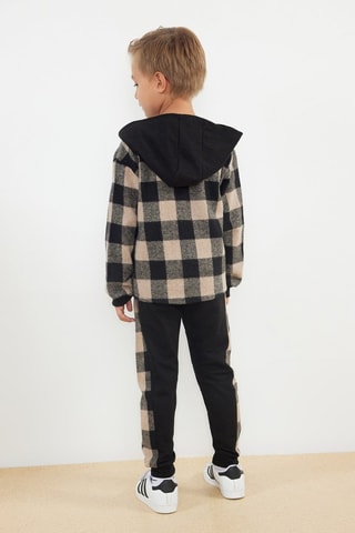 Conjunto 3 peças - Preto e bege