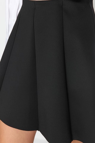 Saia estilo patinadora - Preto