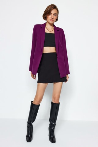 Blazer regular - Violeta