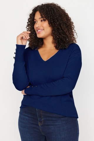 Camisola - Azul-marinho