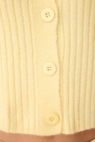 Vest - Zachtgeel