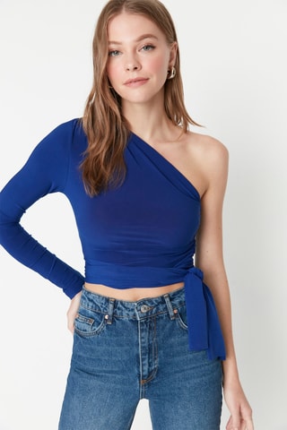 Crop top - Azul