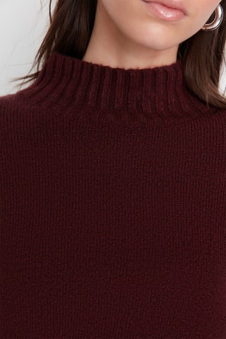 Camisola oversize - Bordô