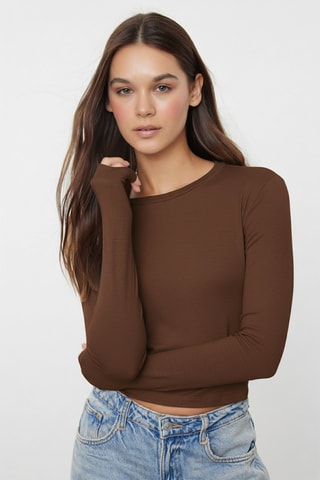 Blusa - Castanho