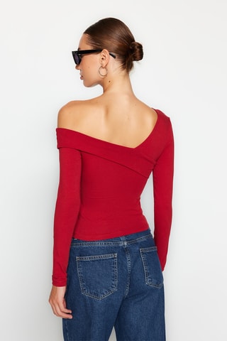 Crop top - Bordô