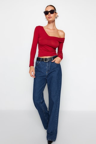 Crop top - Bordô
