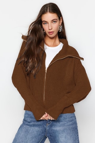Vest - Bruin