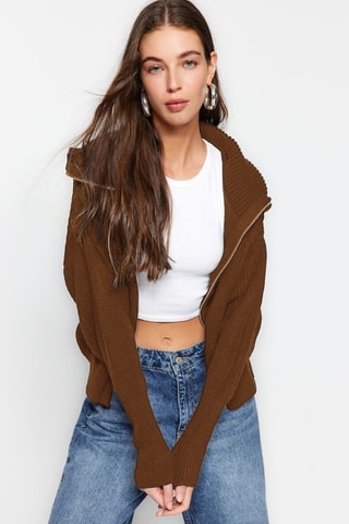 Vest - Bruin