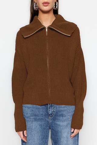 Vest - Bruin