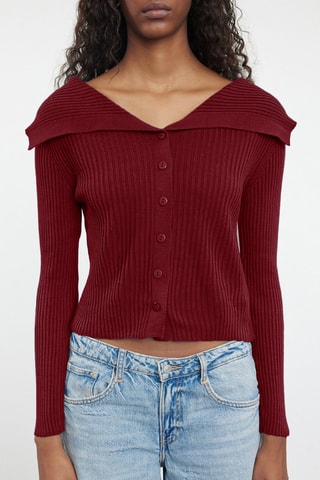 Vest - Bordeauxrood