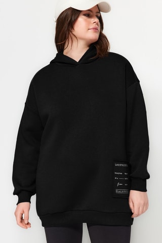 Sweat com capuz - Preto