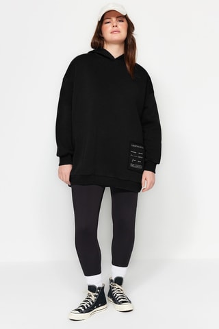 Sweat com capuz - Preto