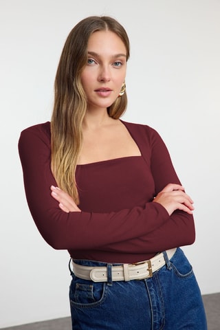 Blusa - Bordô