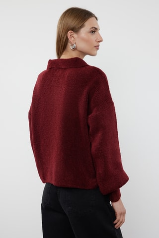 Vest - Bordeauxrood