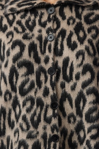 Vest - Beige en Zwart