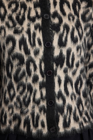 Vest - Beige en Zwart