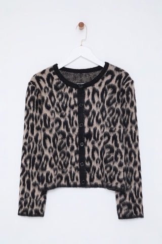 Vest - Beige en Zwart