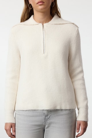 Camisola oversize - Cru