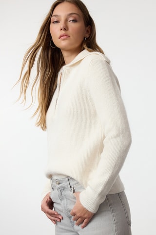 Camisola oversize - Cru