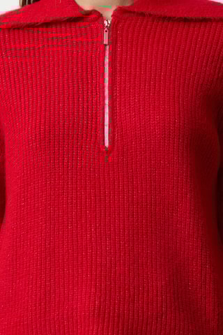 Camisola oversize - Vermelho
