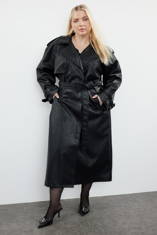 Trench regular - Preto
