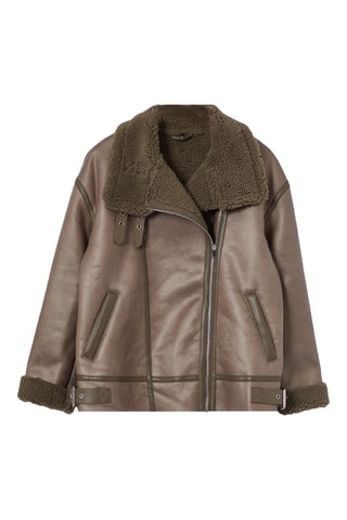 Bomber regular - Castanho