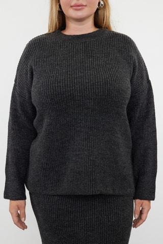 Camisola e saia - Antracite