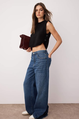 Crop top - Preto