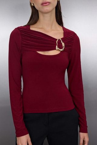 Blusa - Bordô