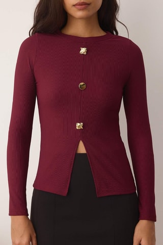 Blusa - Bordô