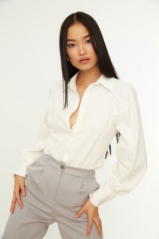 Camisa regular - Branco